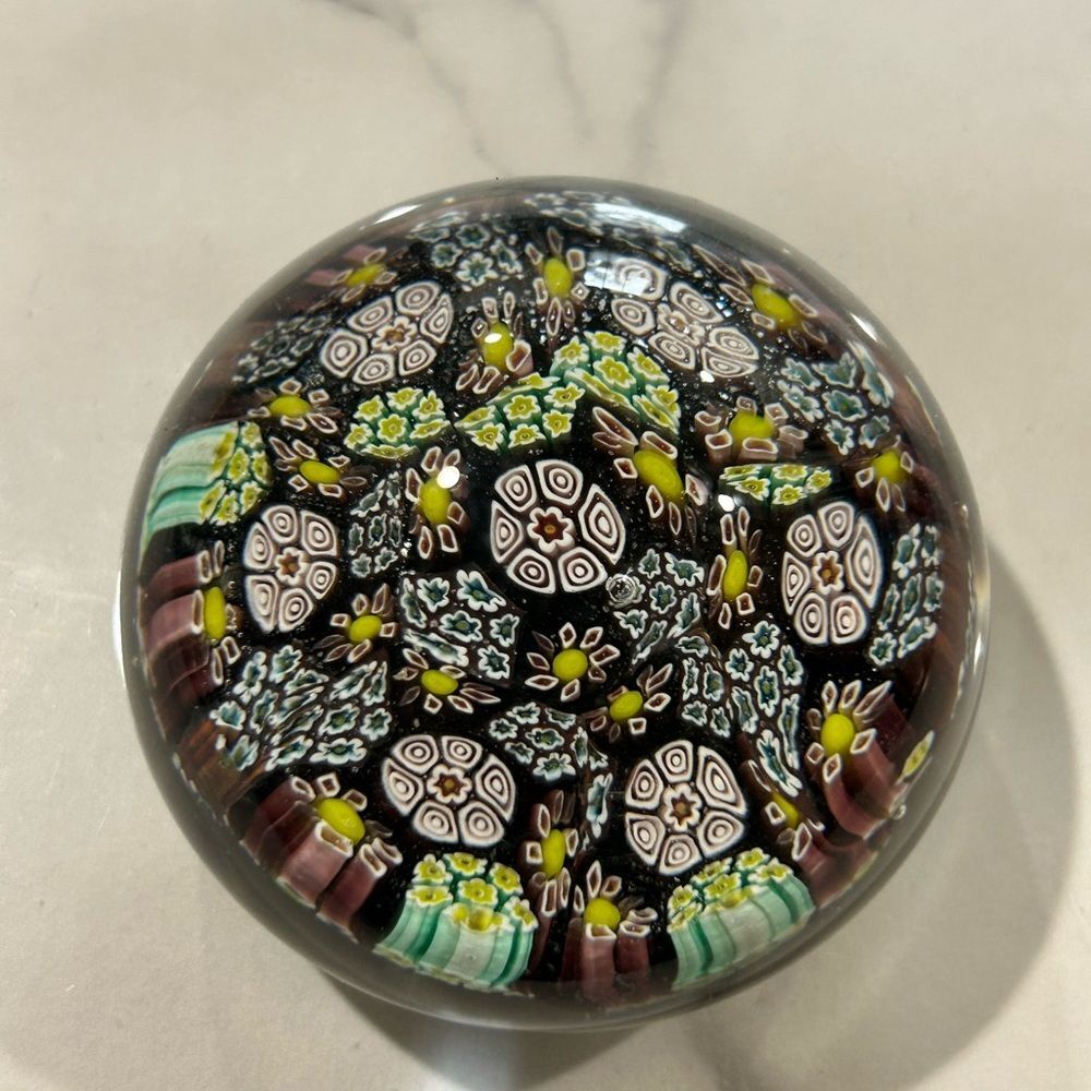 Murano Vintage Art Glass Paperweight